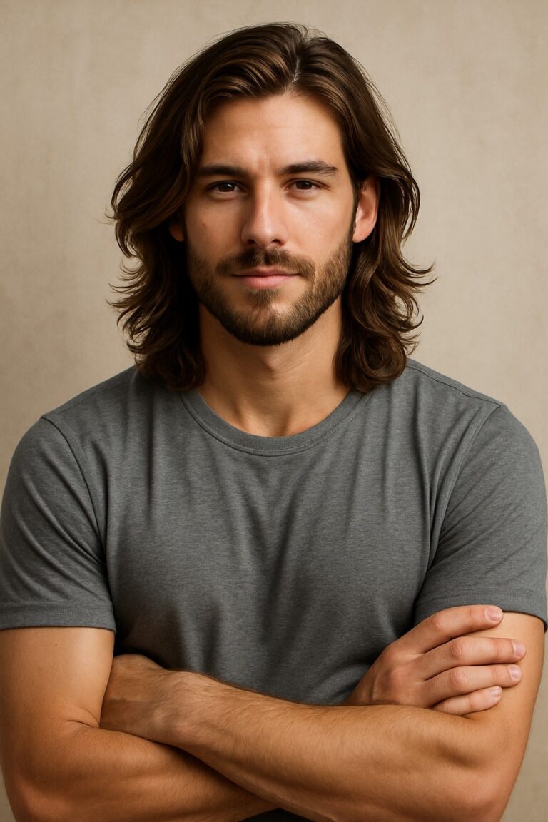 long hairstyles for men