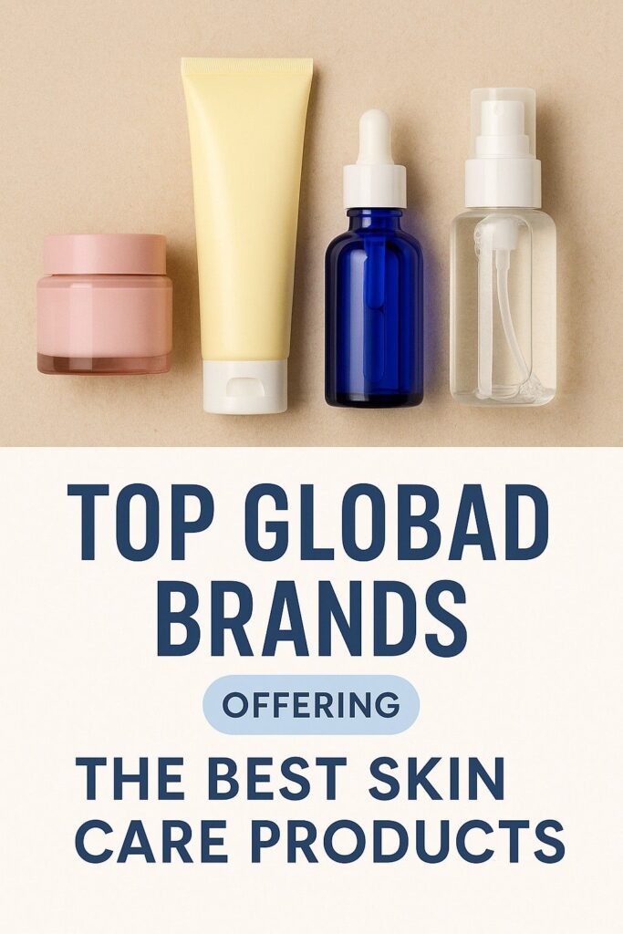 Daily skincare routine steps with product types