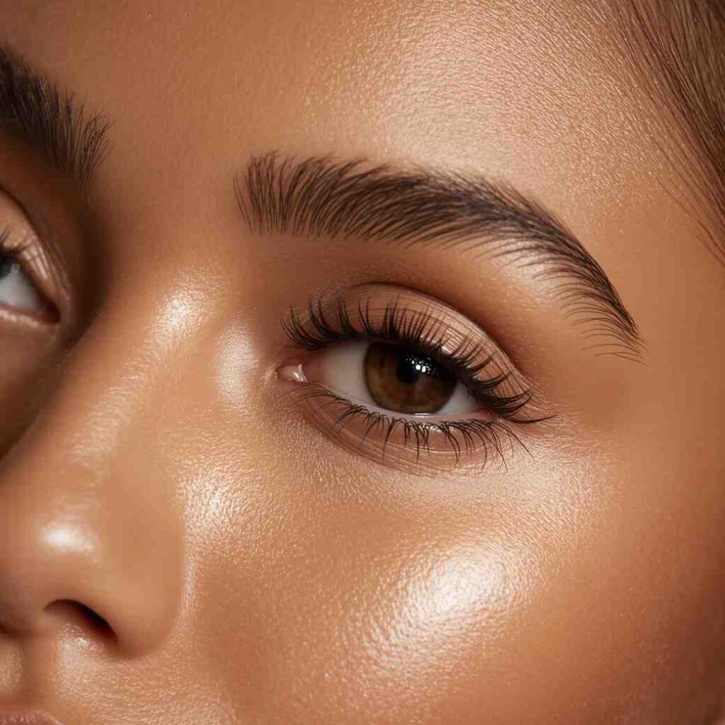 Lashes looking fresh after hours of wearing Maybelline Sky High Mascara