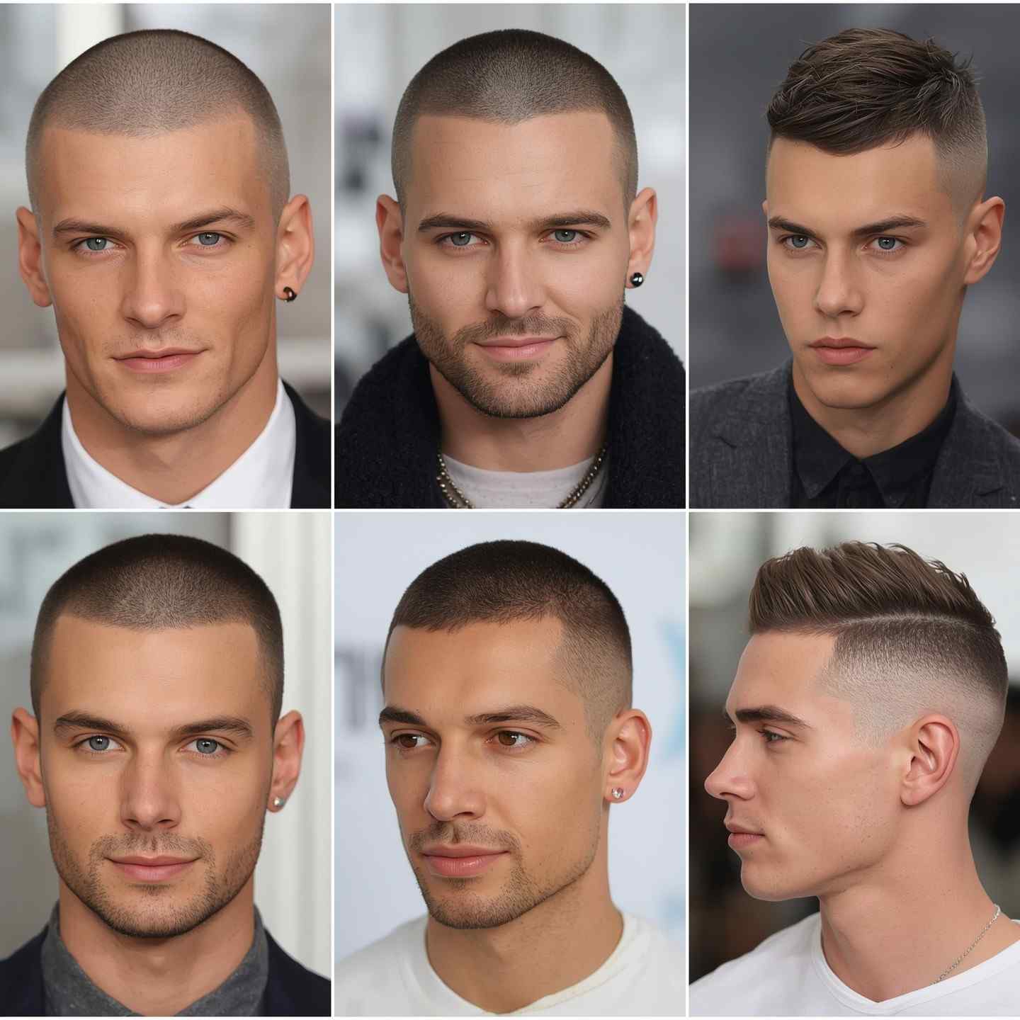 simple hair style men