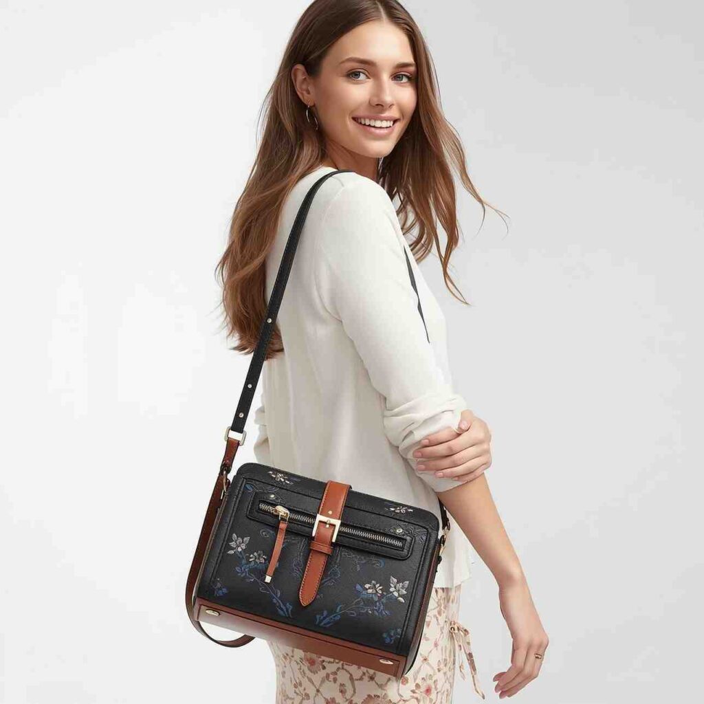 Stylish crossbody bag for women with adjustable strap