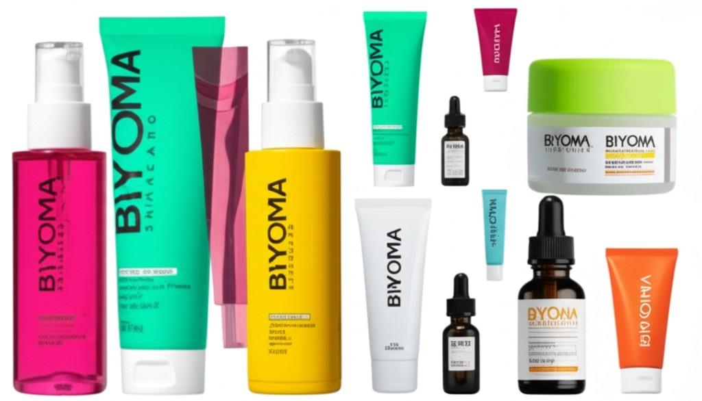 BYOMA Skincare compared with Bubble Skincare brand”