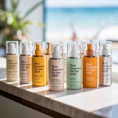 Top-rated products featured in the best sunscreen for face 2025 list.