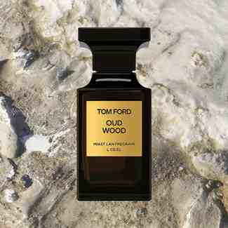 Tom Ford Oud Wood, a premium woody fragrance considered among the best colognes for men.