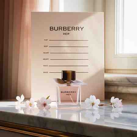 burberry her perfume