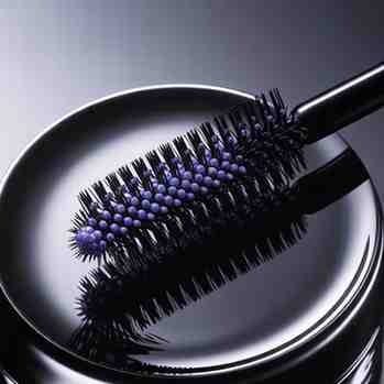 Maybelline Colossal Bubble Mascara brush showing product texture and bristles