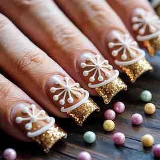  gingerbread nails