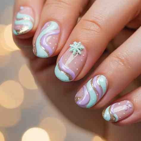  gingerbread nails